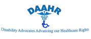 Disability Advocates Advancing our Healthcare Rights (DAAHR) logo